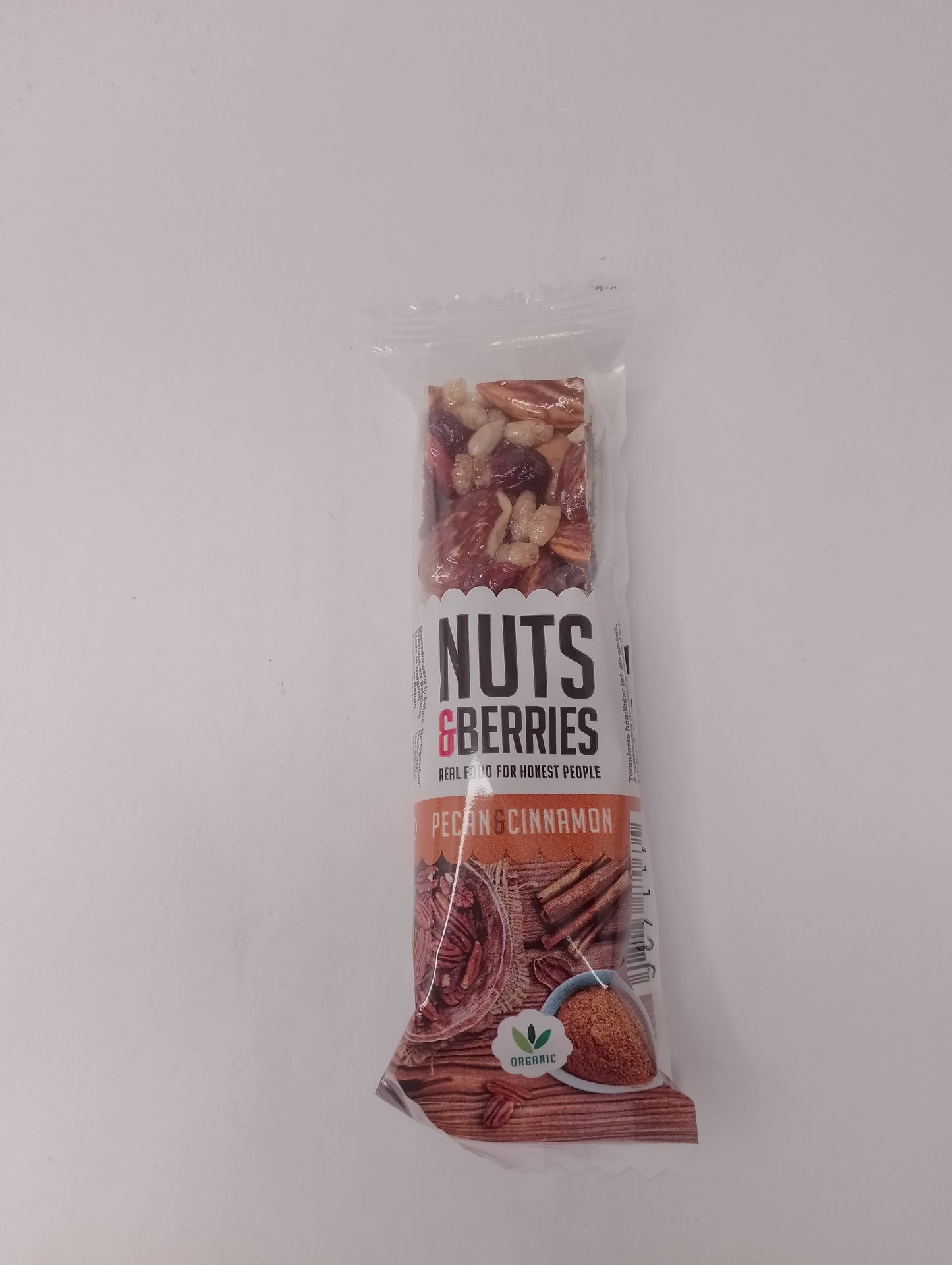Nuts&berries Barretta Noci Pecan E Cannella 30 gr
