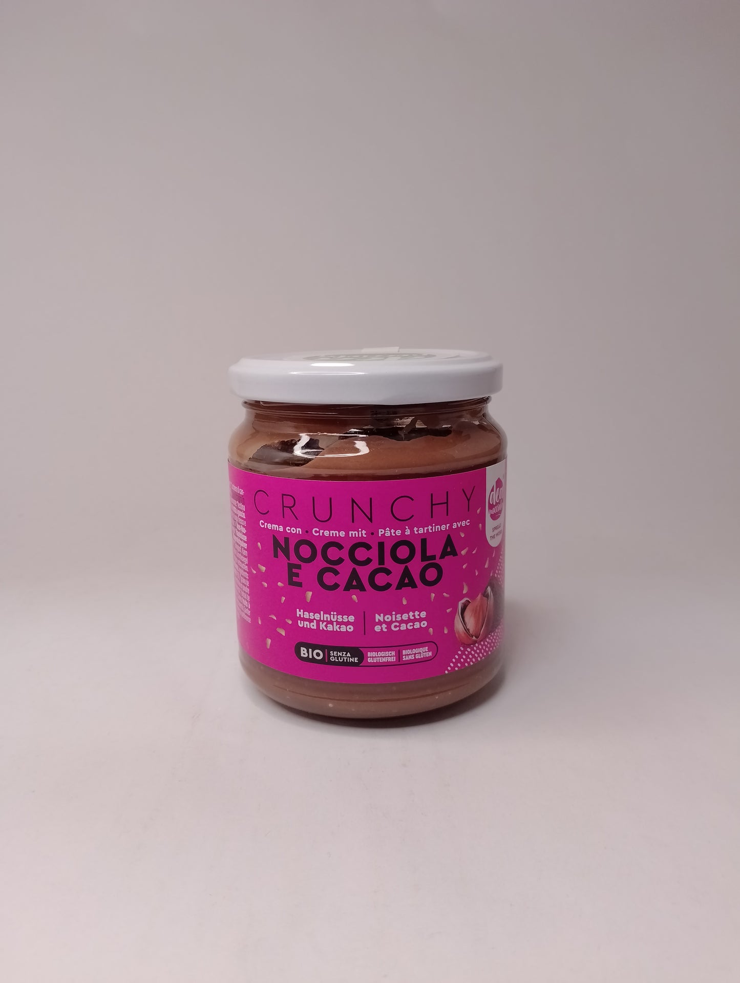Crema Crunchy con Nocciola e Cacao Bio 300gr