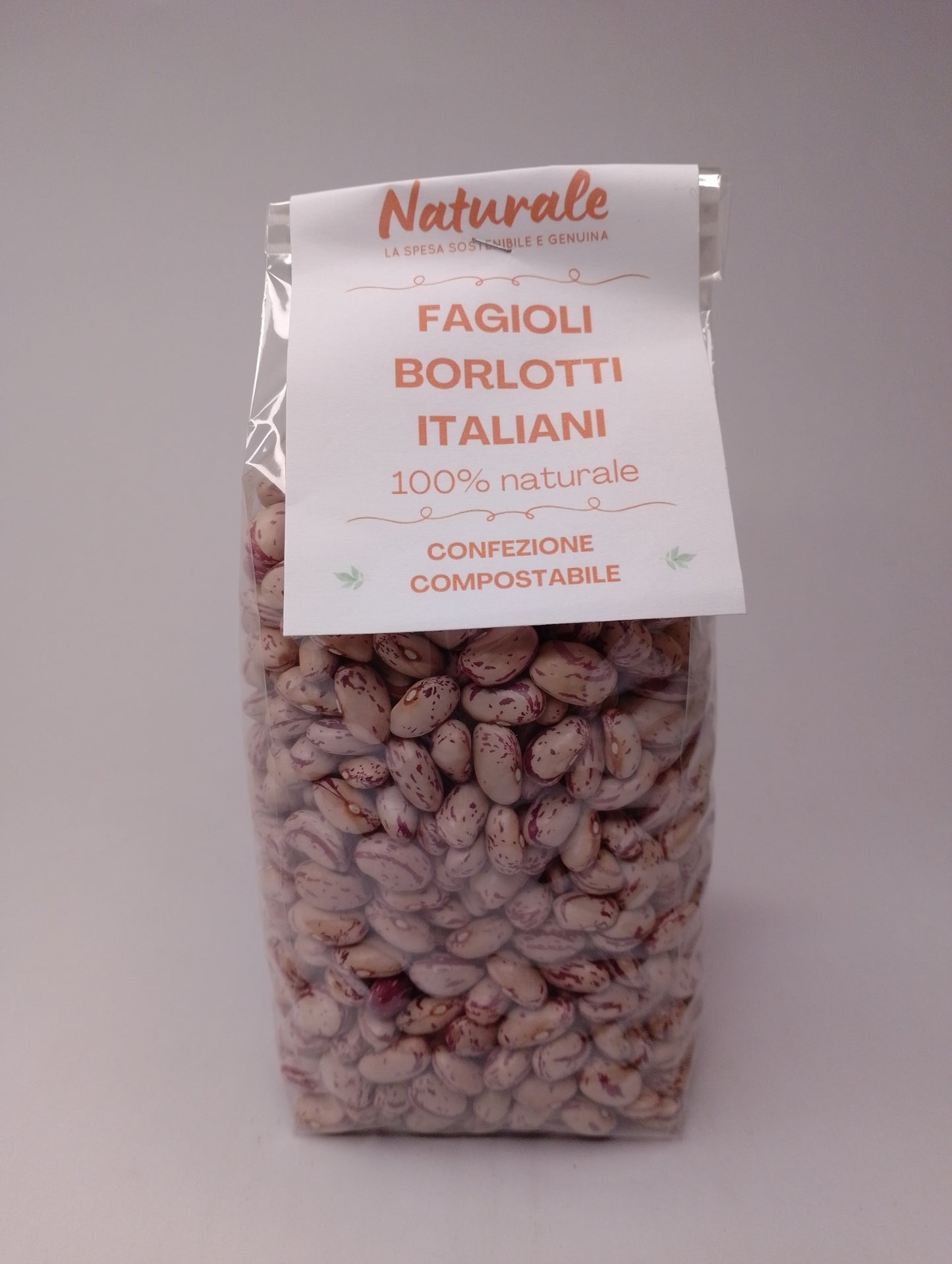 Fagioli borlotti 500 gr Italia - Il Naturale