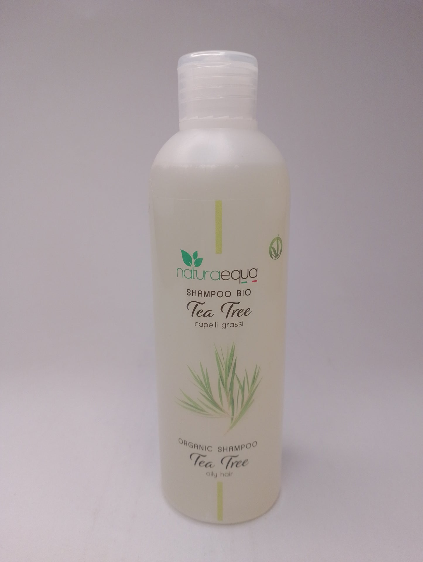 Shampoo capelli grassi Tea Tree – Naturaequa 250ml