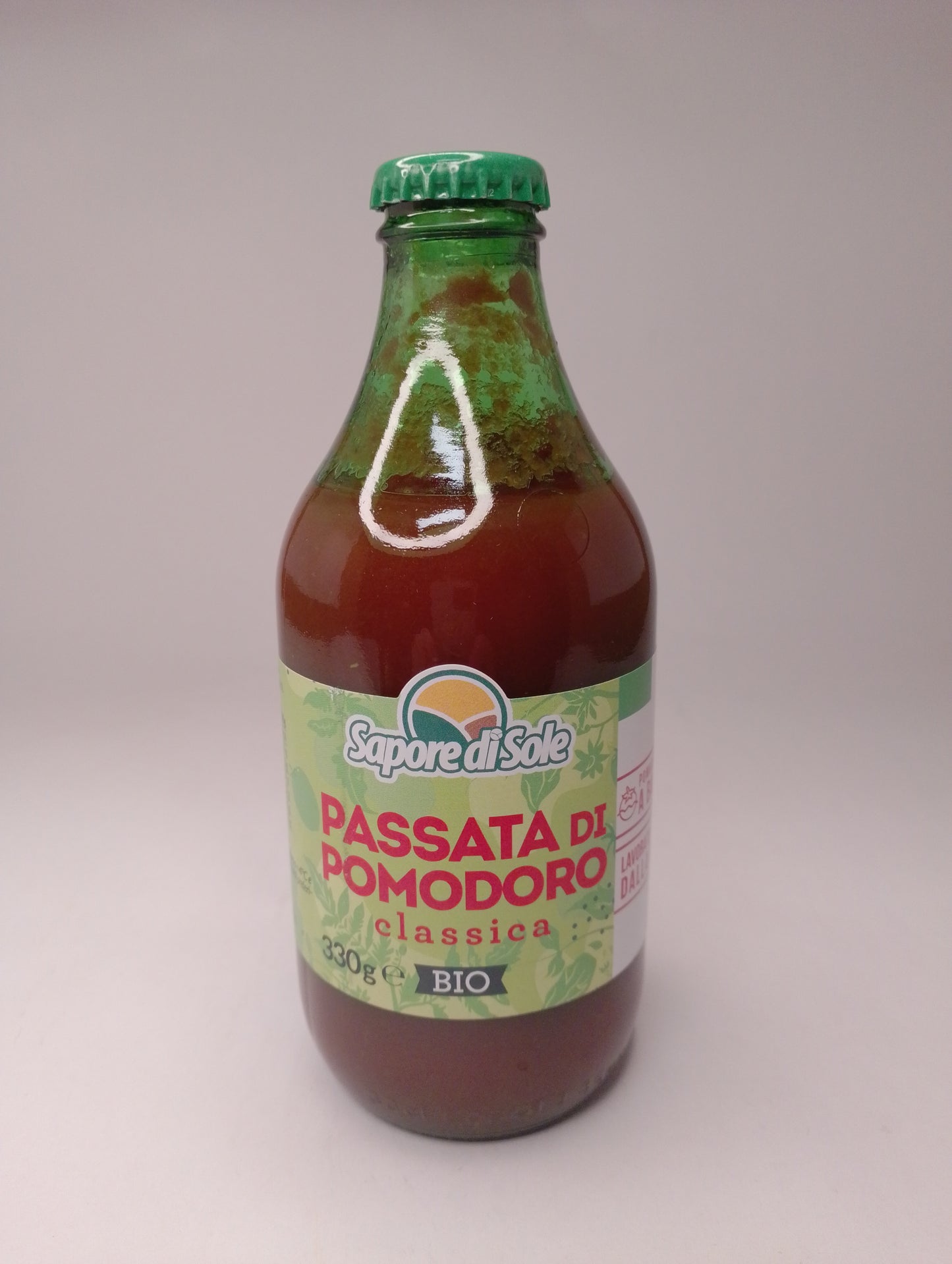 Passata classica bio 330 gr in vetro - Amore Terra