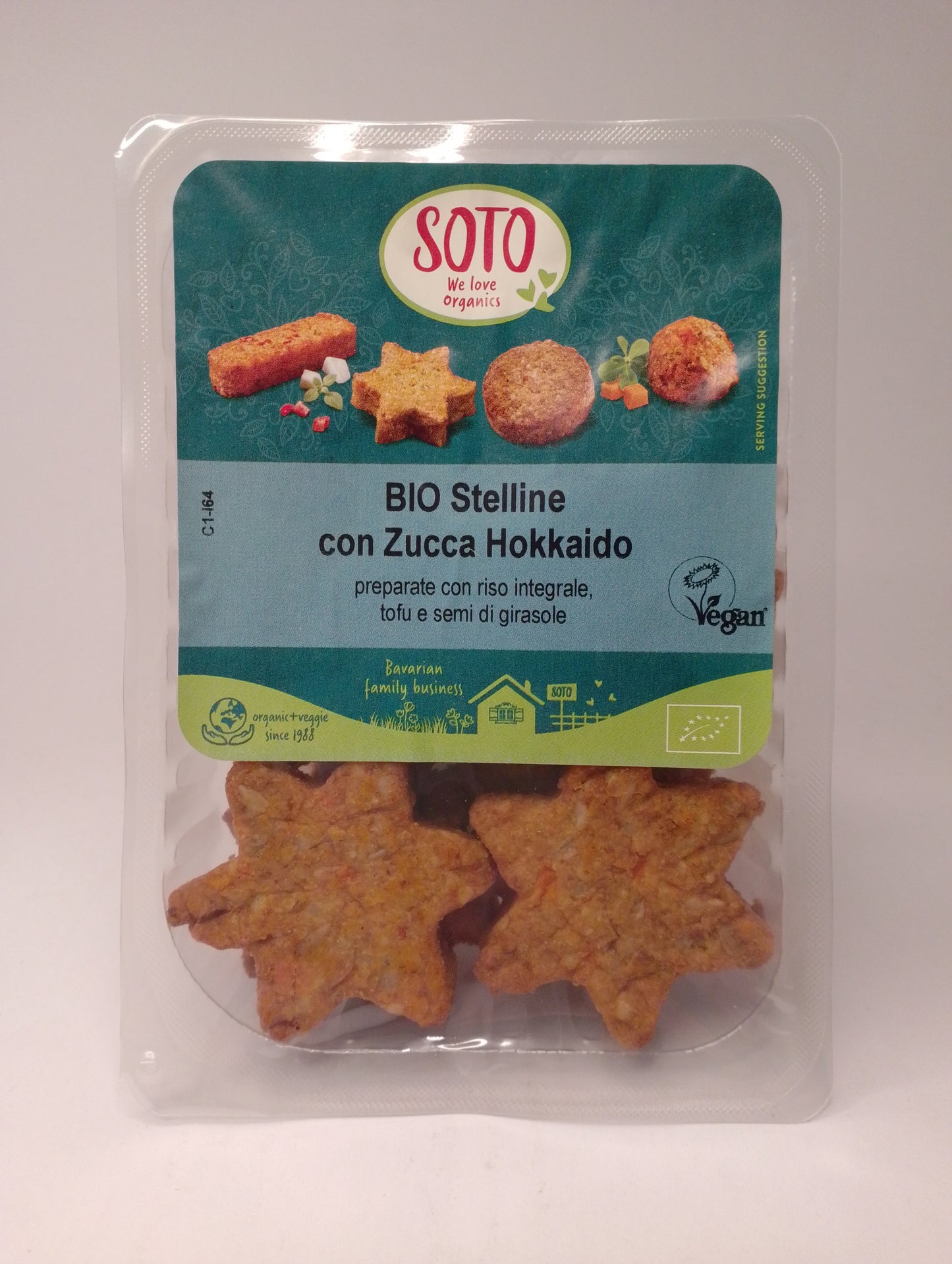 Stelline di zucca 250 gr - Biolab