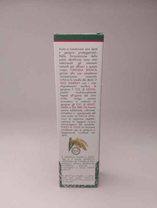 Dentifricio argilla e salvia – Tea Natura 75ml