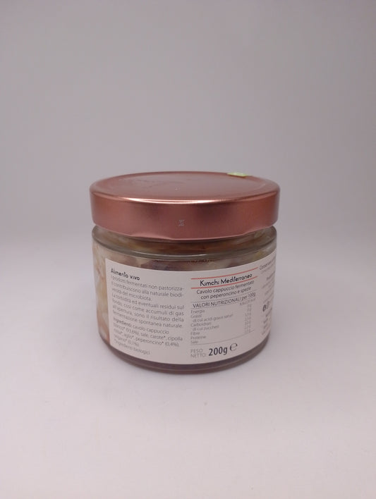 Kimchi mediterraneo 200 gr bio - Ortofermentato