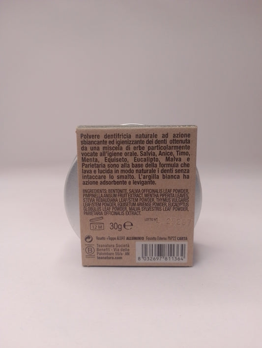 Dentifricio in polvere erbe – Tea Natura 30g