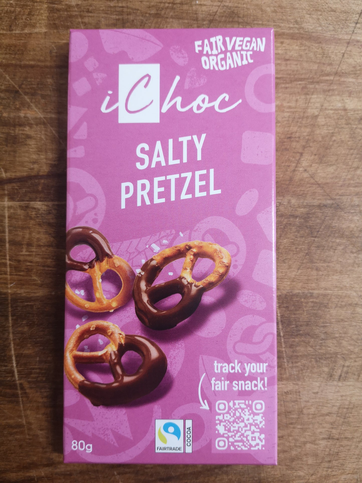Cioccolato Salty Pretzel Vegan 80 gr - Vivani