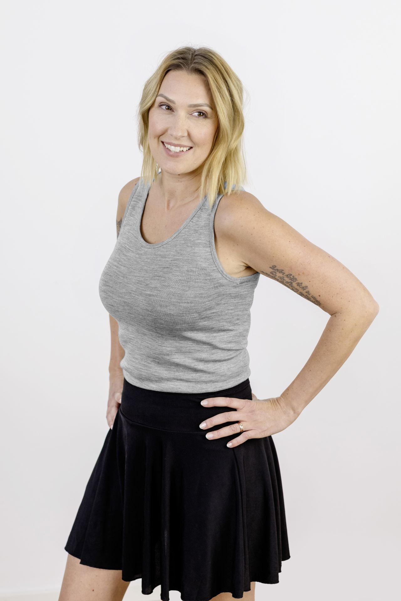 Top donna Lana e Seta M 38-40