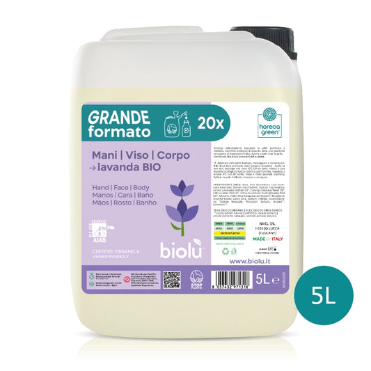 Mani viso Corpo Lavanda - Biolù SFUSO