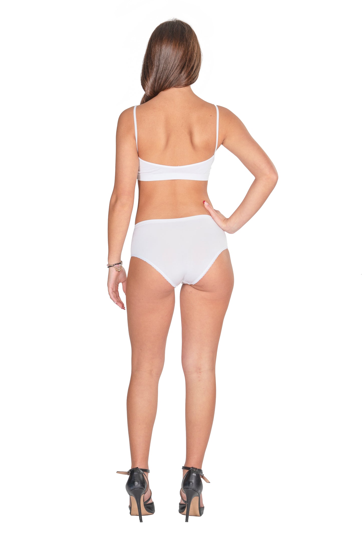 Top-Brassiere basic seta vegetale/ricino
