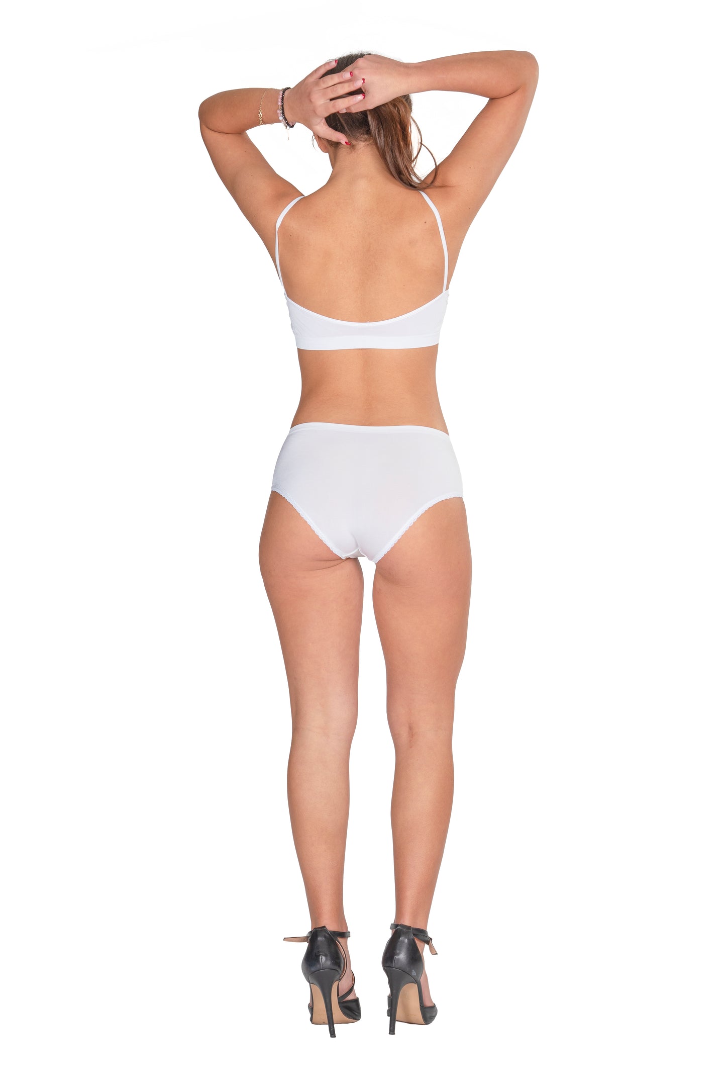 Top-Brassiere basic seta vegetale/ricino