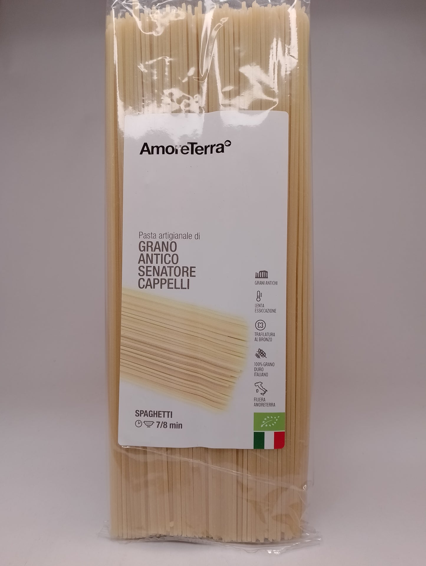 Spaghetti senatore cappelli 500 gr - Amoreterra