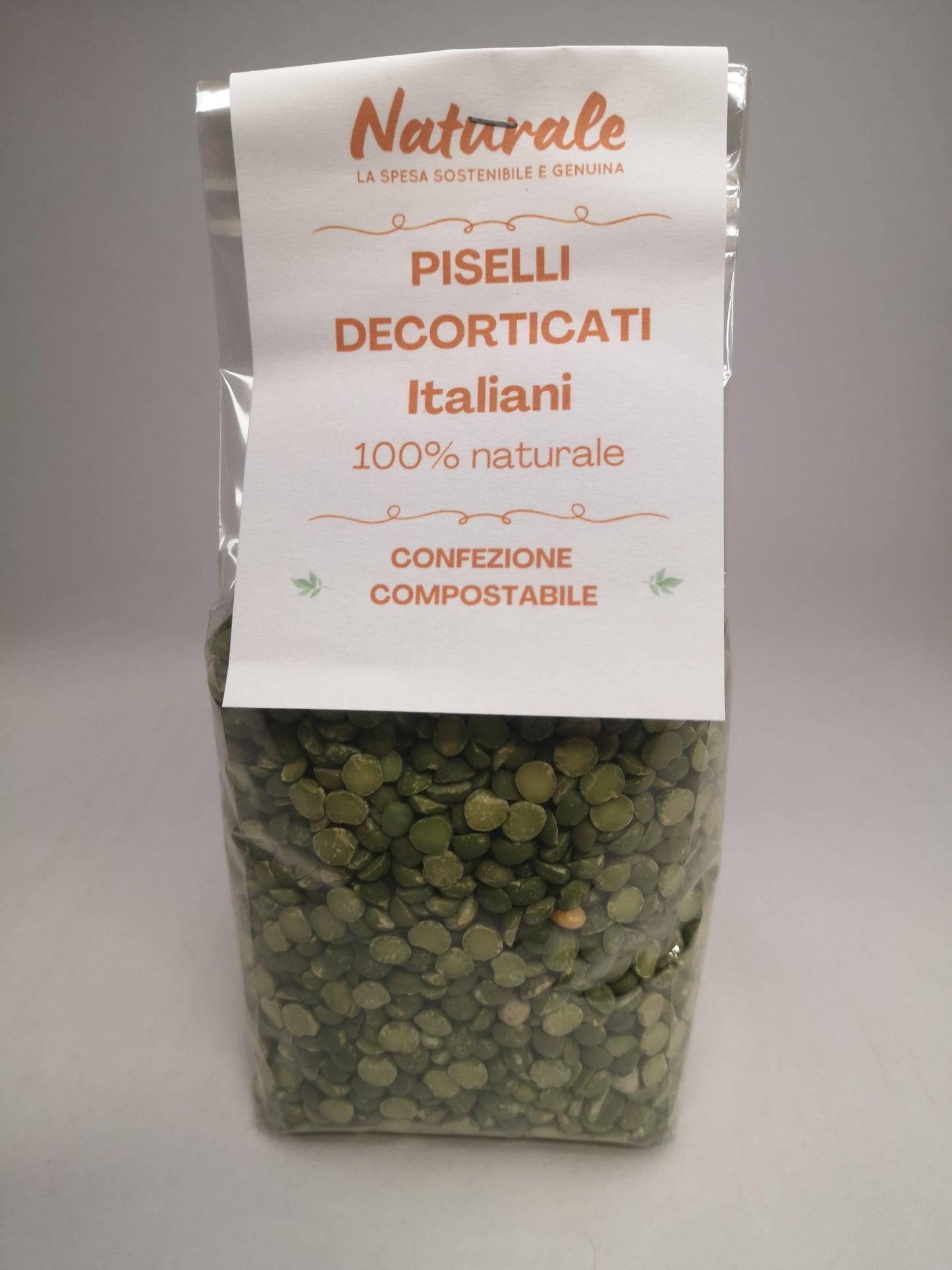 Piselli decorticati spezzati Italia 500 gr - Il Naturale