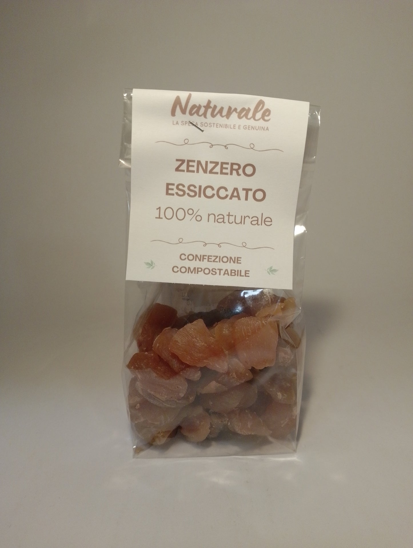 Zenzero essiccato 200 gr - Il Naturale