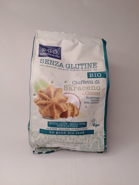 Ciuffetti di Saraceno al Cocco 250 gr - Sottolestelle
