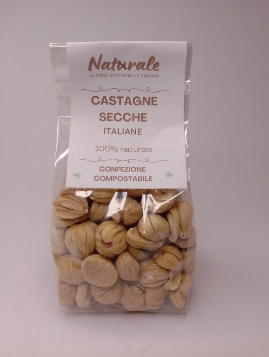 Castagne secche Italia 250 gr - Il Naturale