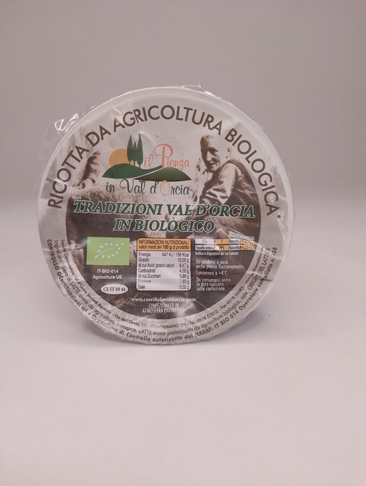 Ricotta di pecora bio 150 gr - Val d'Orcia