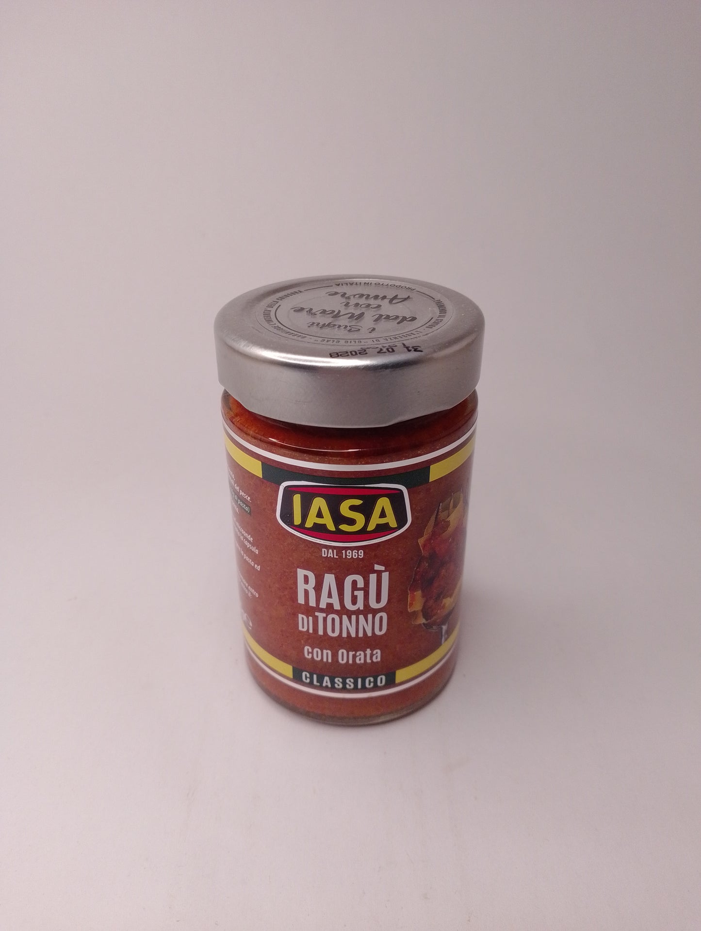 Ragù di tonno con orata 185 gr - Bio organica italia