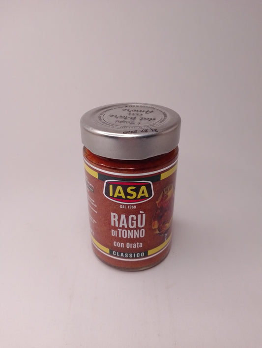 Ragù di tonno con orata 185 gr - Bio organica italia
