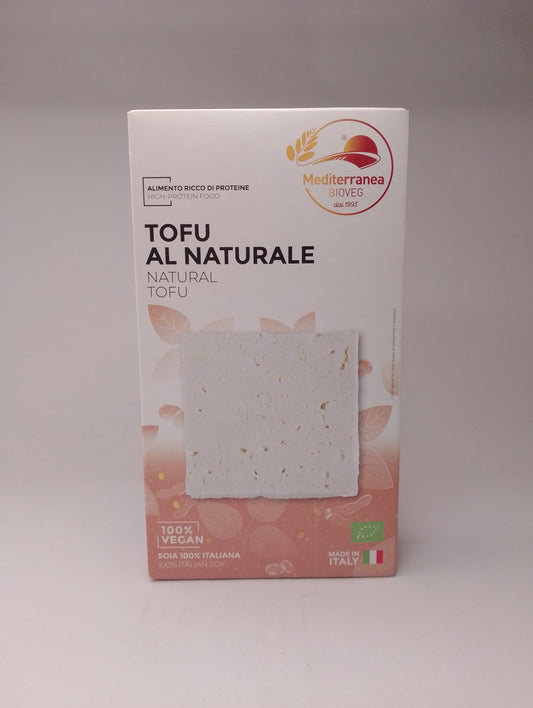 Tofu naturale 200 gr - Mediterranea