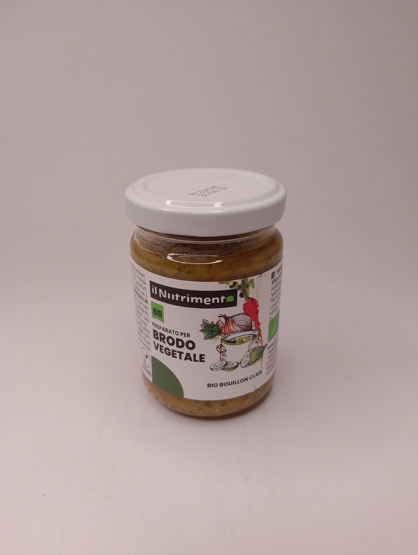 Brodo vegetale vetro bio 150 gr - Il Nutrimento
