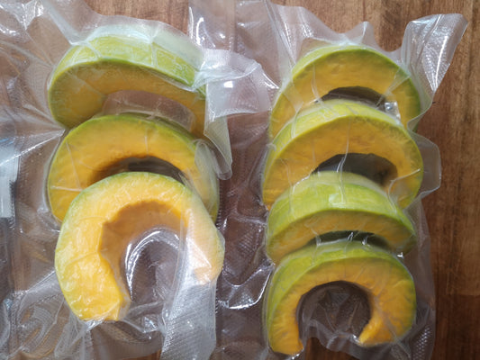Zucca Tagliata e Pulita - 300gr Il Naturale