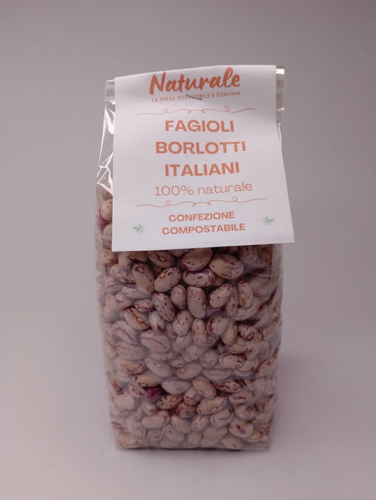 Fagioli borlotti 500 gr Italia - Il Naturale