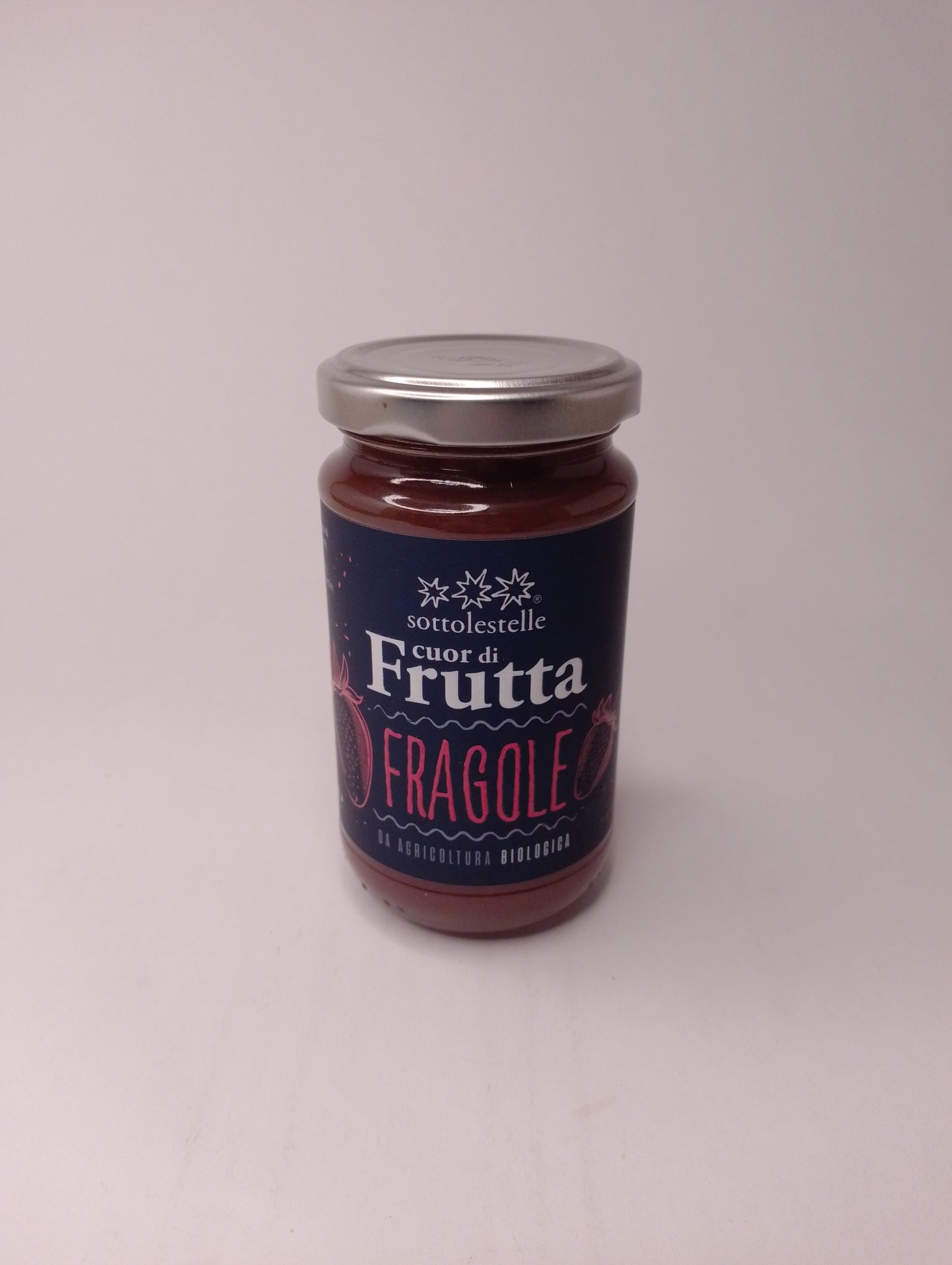 Composta Cuordifrutta Fragole - Solo Zuccheri Della Frutta 220gr - Sottolestelle