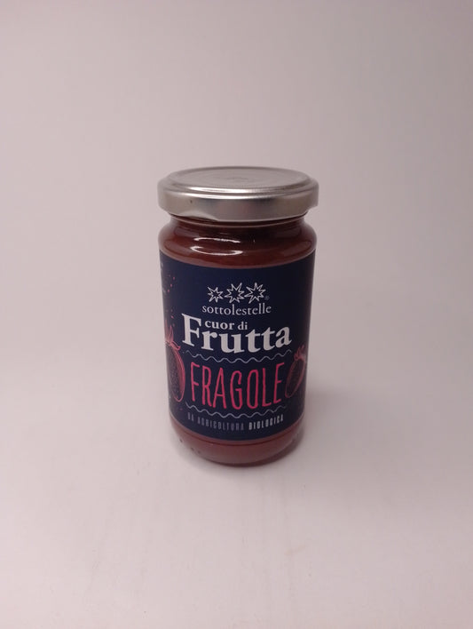 Composta Cuordifrutta Fragole - Solo Zuccheri Della Frutta 220gr - Sottolestelle