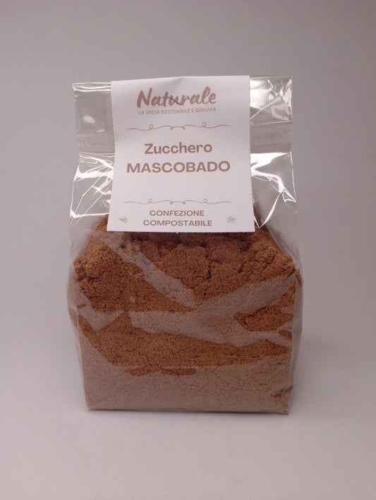 Zucchero di canna Mascobado 500 gr - Il Naturale