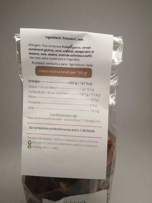 Pomodori Secchi 200 gr Italia - Il Naturale