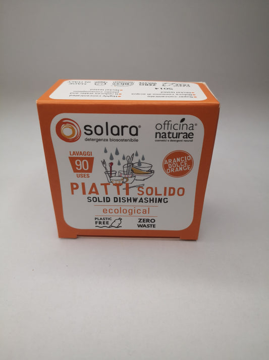 Piatti e Stoviglie SOLIDO 80gr ARANCIO - Officina Naturae