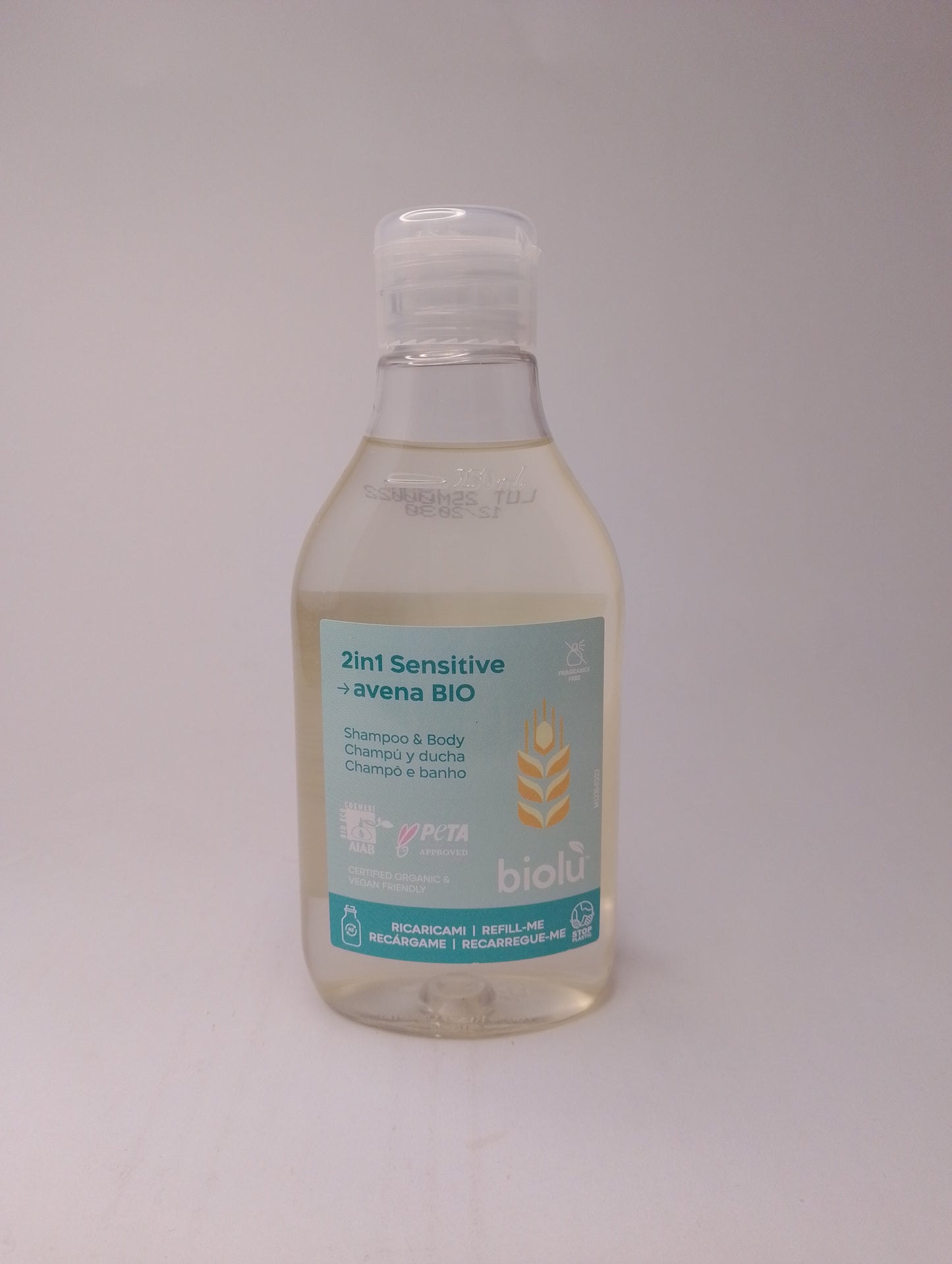 Bagnodoccia avena pelle sensibile – Biolù 250ml