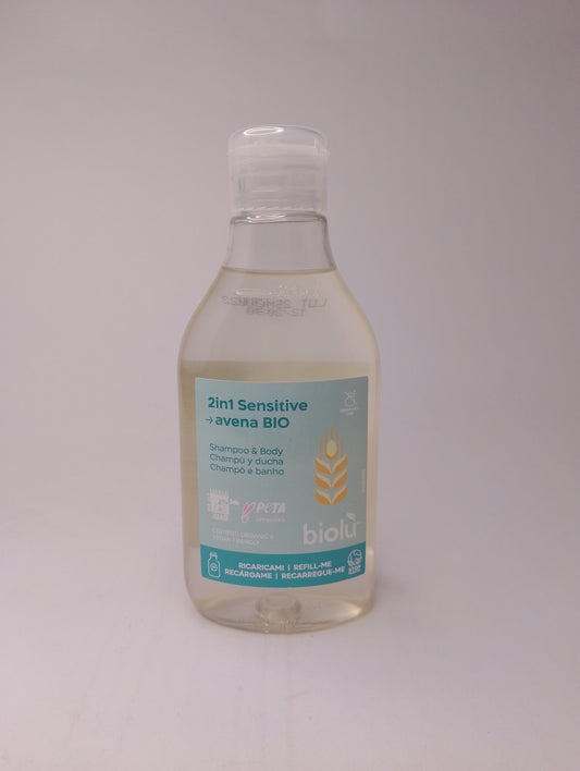 Bagnodoccia avena pelle sensibile – Biolù 250ml
