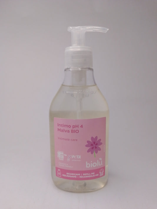 Detergente intimo pH4 malva – Biolù 250ml