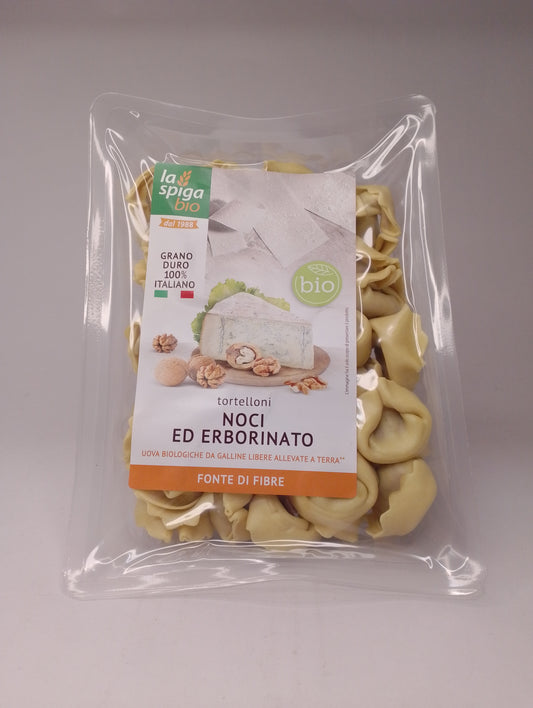Tortelli noci erborinato bio 250 gr - La spiga bio