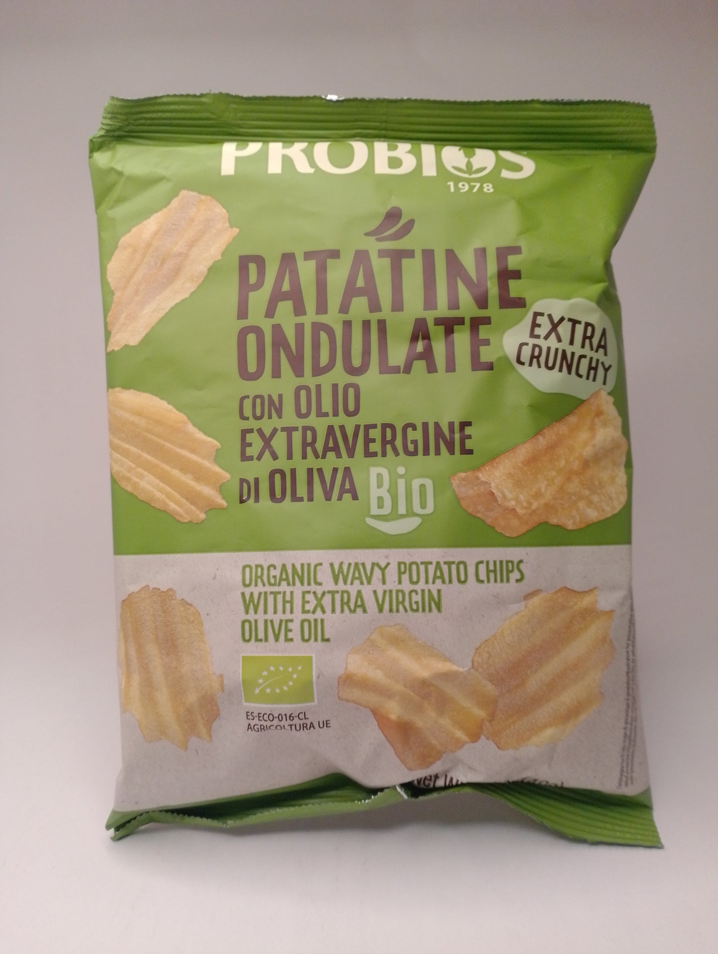 Patatine ondulate 40 gr - Probios