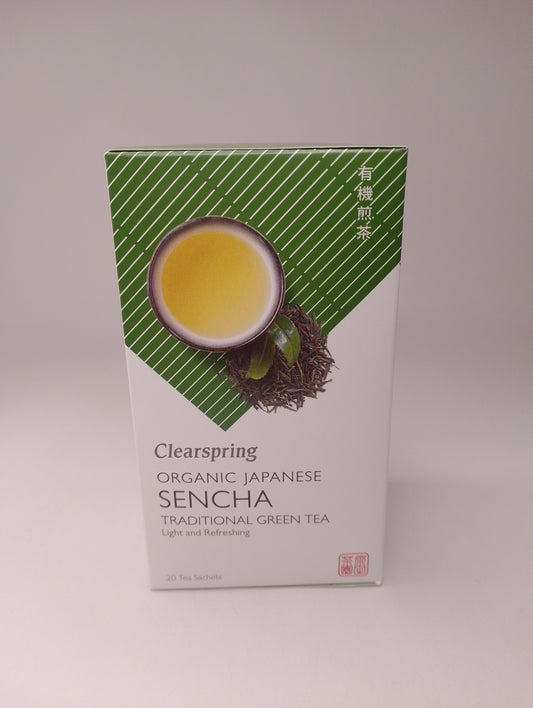 Organic Japanese Sencha 36 gr 20 filtri - Clearspring