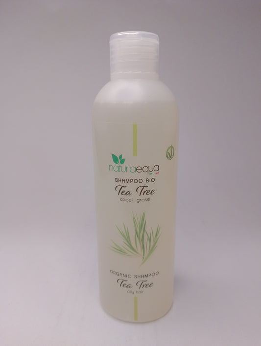 Shampoo capelli grassi Tea Tree – Naturaequa 250ml