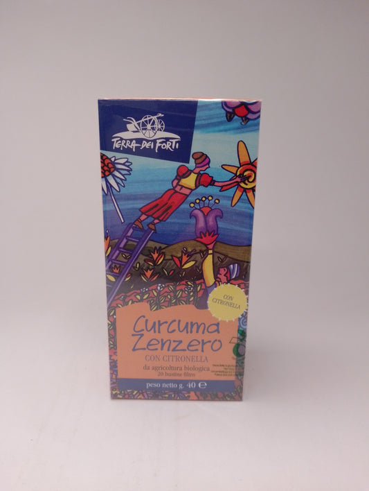 Curcuma e Zenzero 20 filtri 40 gr