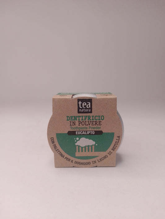Dentifricio in polvere eucalipto – Tea Natura 30g