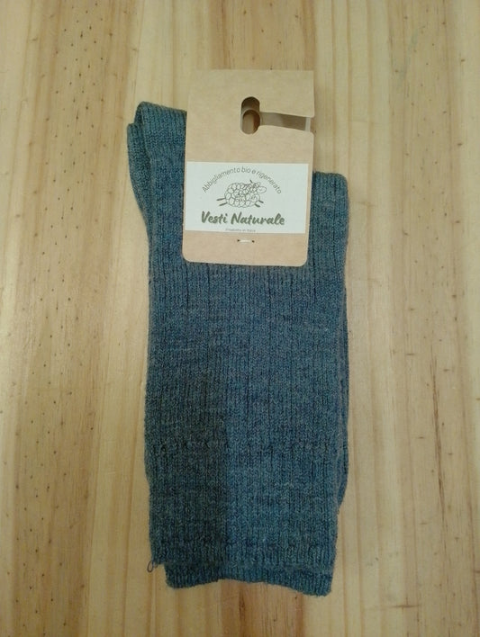 Calza corta Comfort costa Lana Merinos (Adulti)