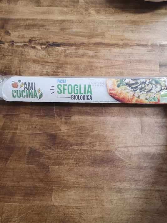 Pasta sfoglia fresca Bio 230 gr - Amicucina