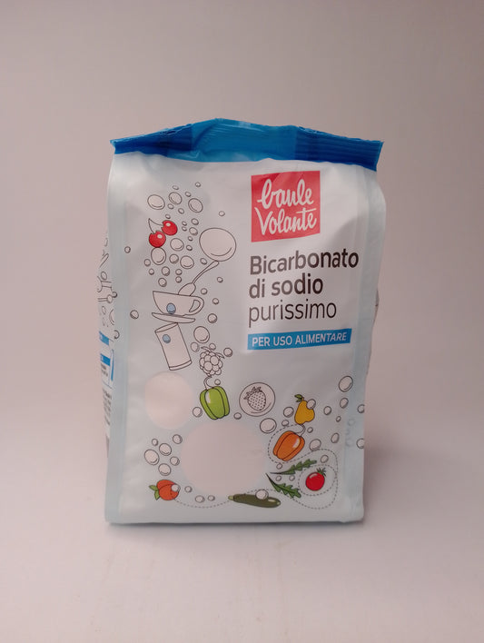 Bicarbonato di sodio purissimo uso alimentare e domestico 500 gr - Baule Volante