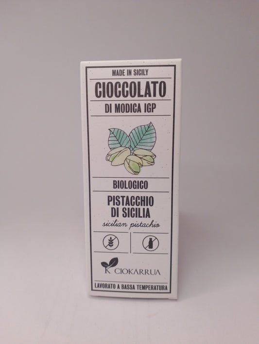 Tavoletta modica IGP pistacchio 68g - Ciokarrua