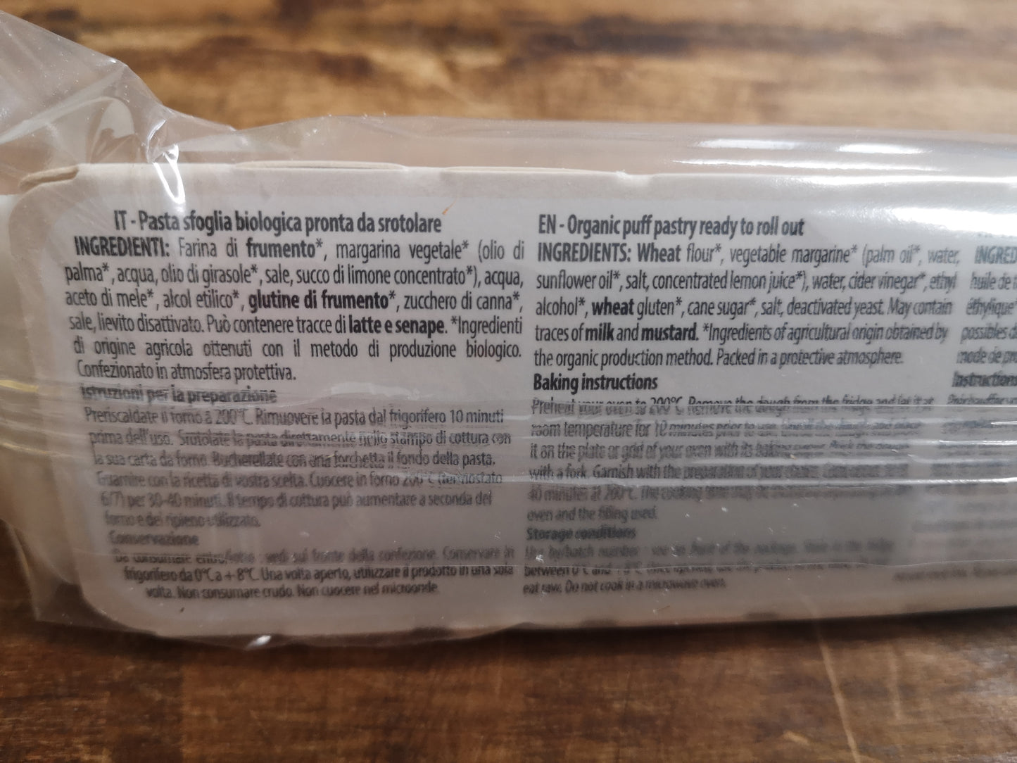Pasta sfoglia fresca Bio 230 gr - Amicucina