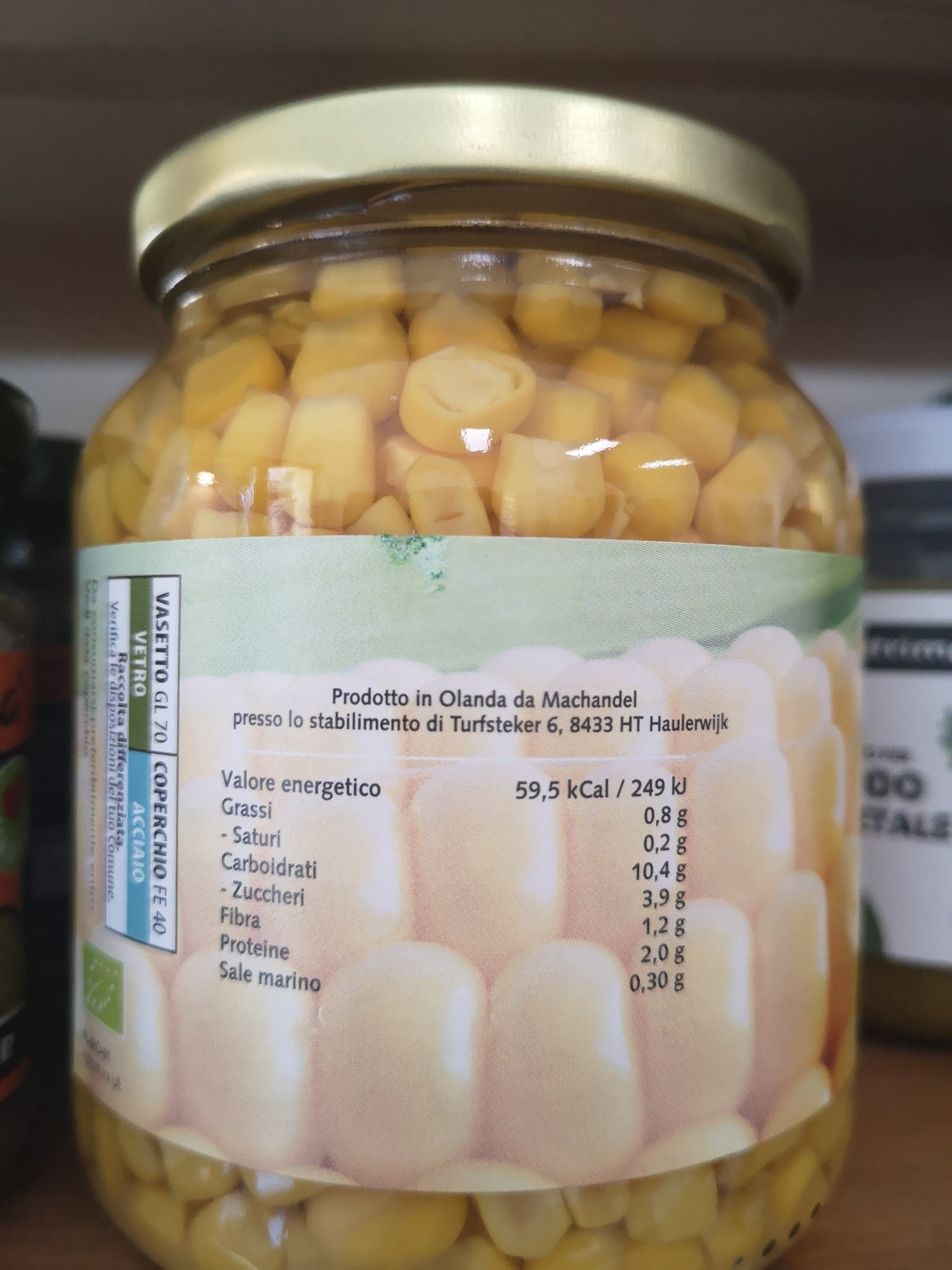 Mais dolce 350 gr - Machan