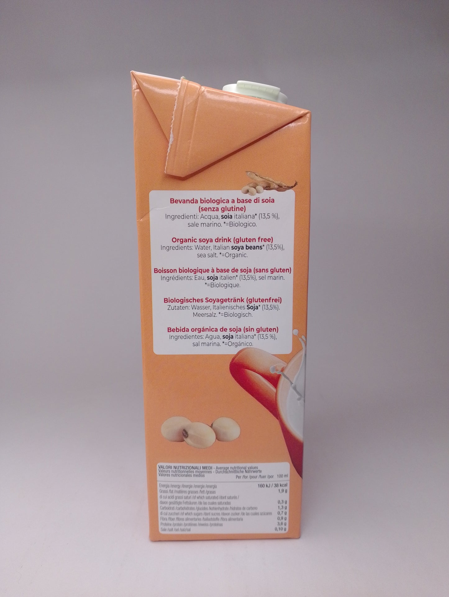 Bevanda di soia 1lt - Mediterranea