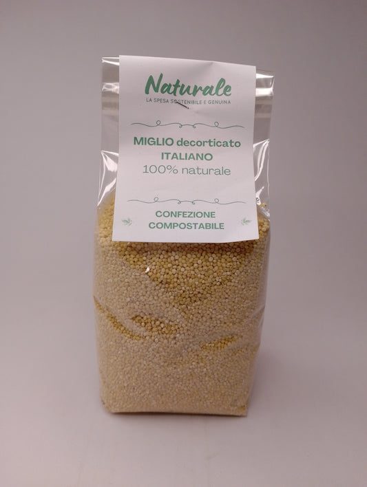 Miglio decorticato Italia 500 gr - Il Naturale