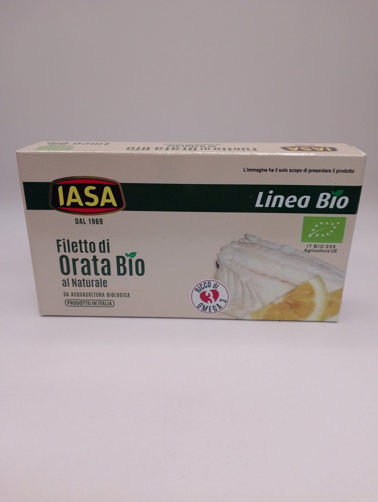 Filetto di orata al naturale 145 gr - Iasa