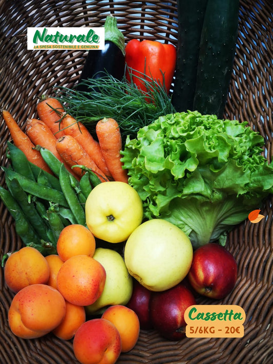 CASSETTA FRUTTA E VERDURA 5/6kg